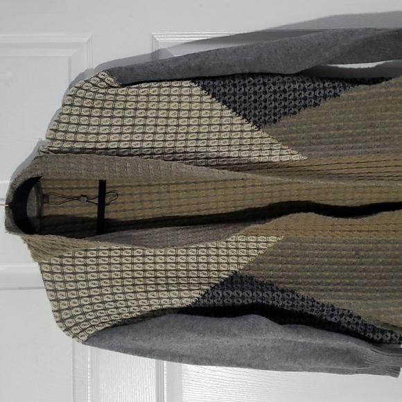 Maxsport Cardigan Longline Sweater Duster Size Medium - Picture 3 of 16